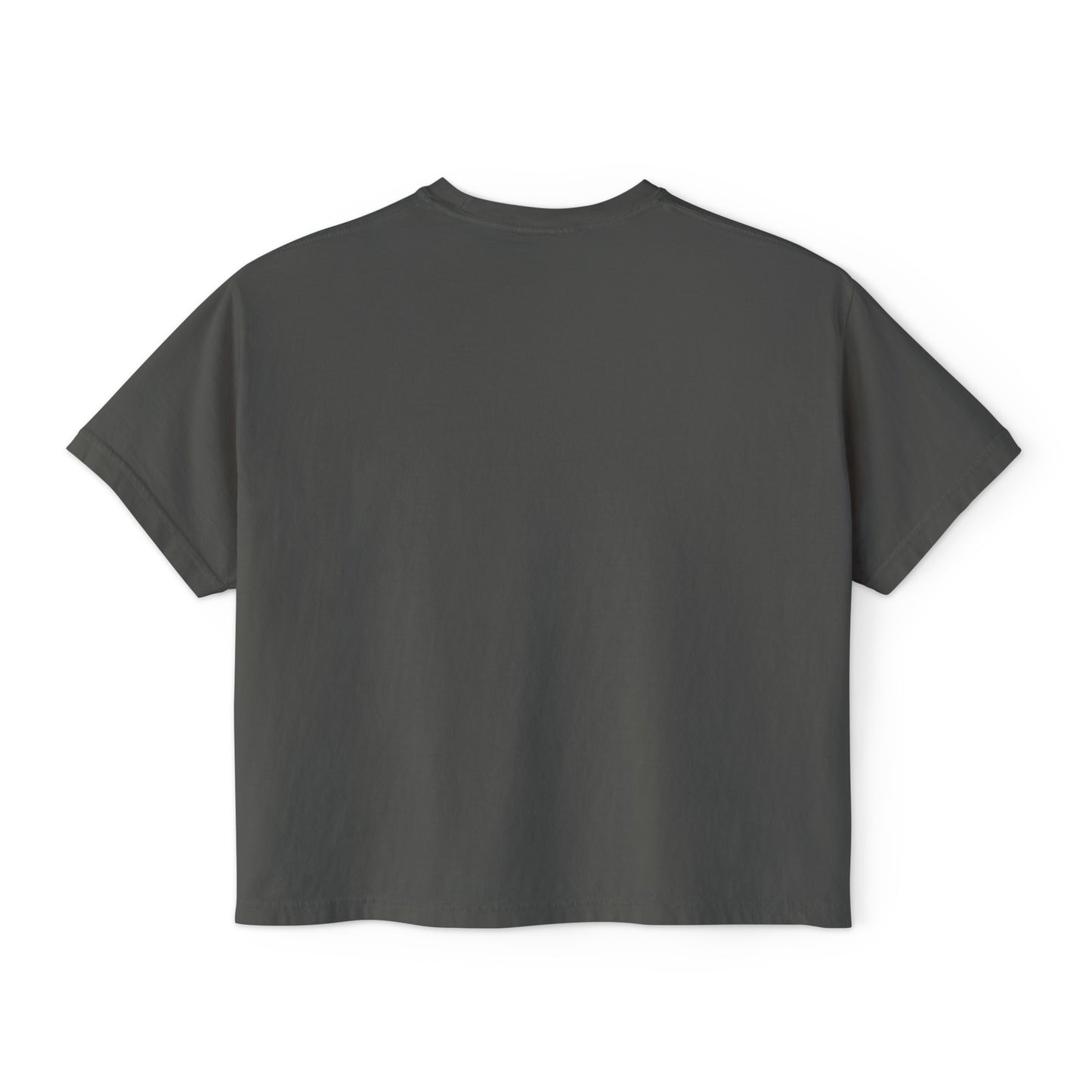 Cotton Candy Sunset Women's Boxy Crop Tee