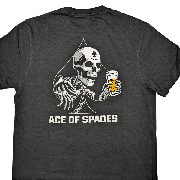 Ace of Spades Unisex Skeleton Tee