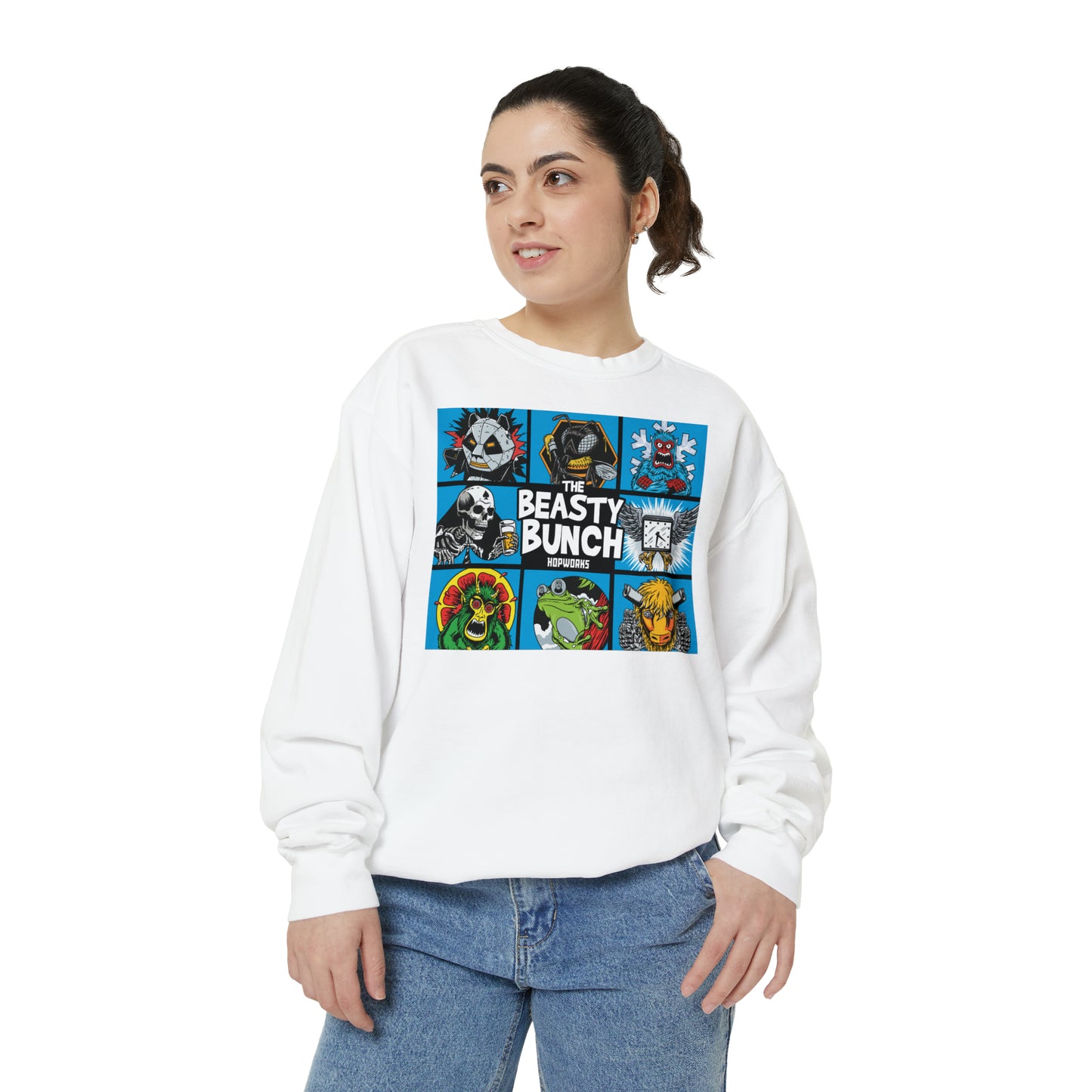 Beasty Bunch Monster Unisex Crewneck Sweater