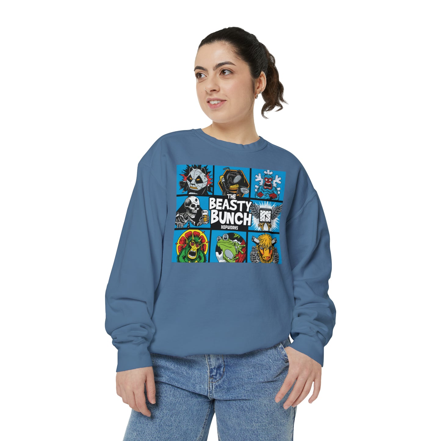 Beasty Bunch Monster Unisex Crewneck Sweater