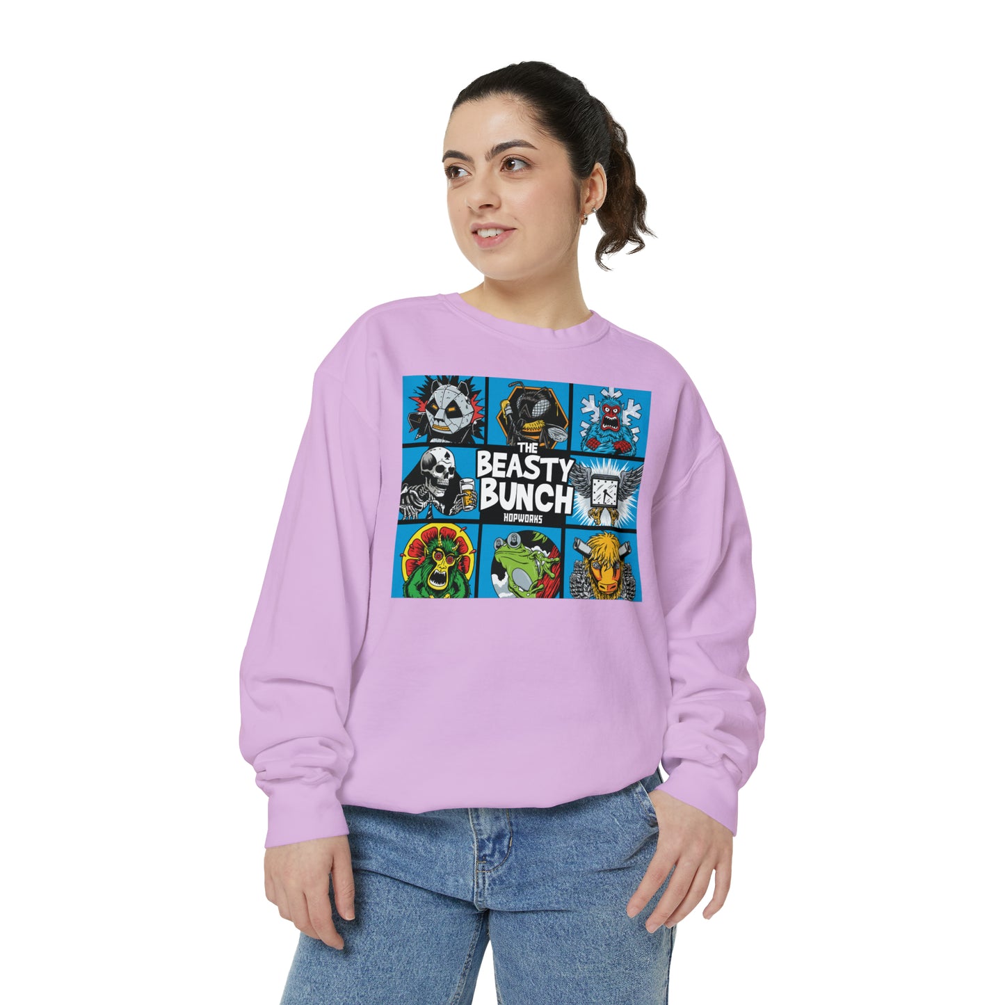 Beasty Bunch Monster Unisex Crewneck Sweater