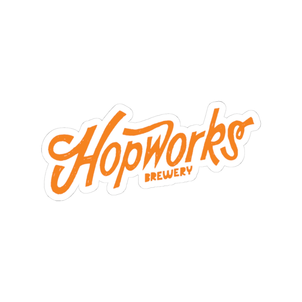 Hopworks Hand drawn Sticker