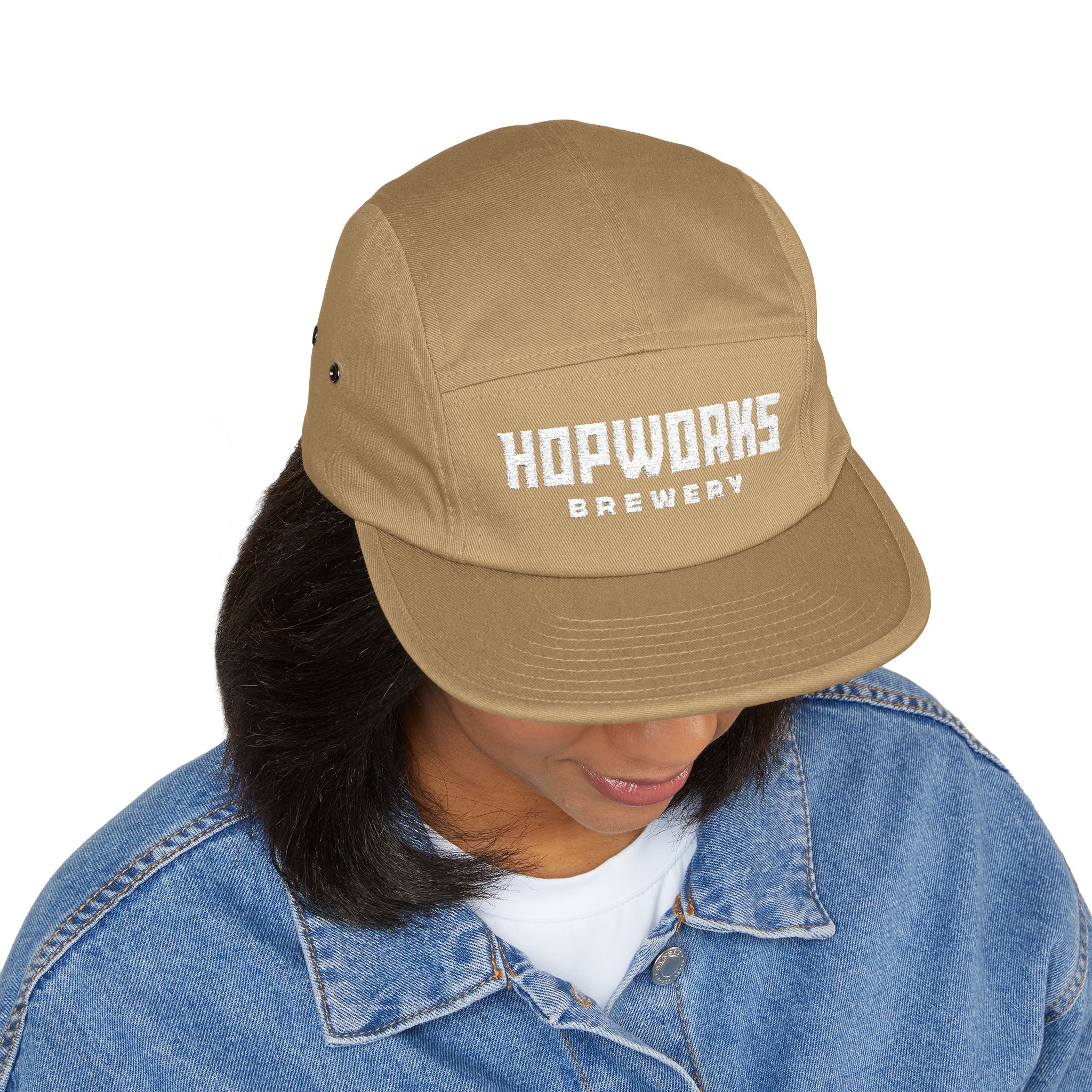 Hopworks Brewery - Embroidered 5 Panel Cap