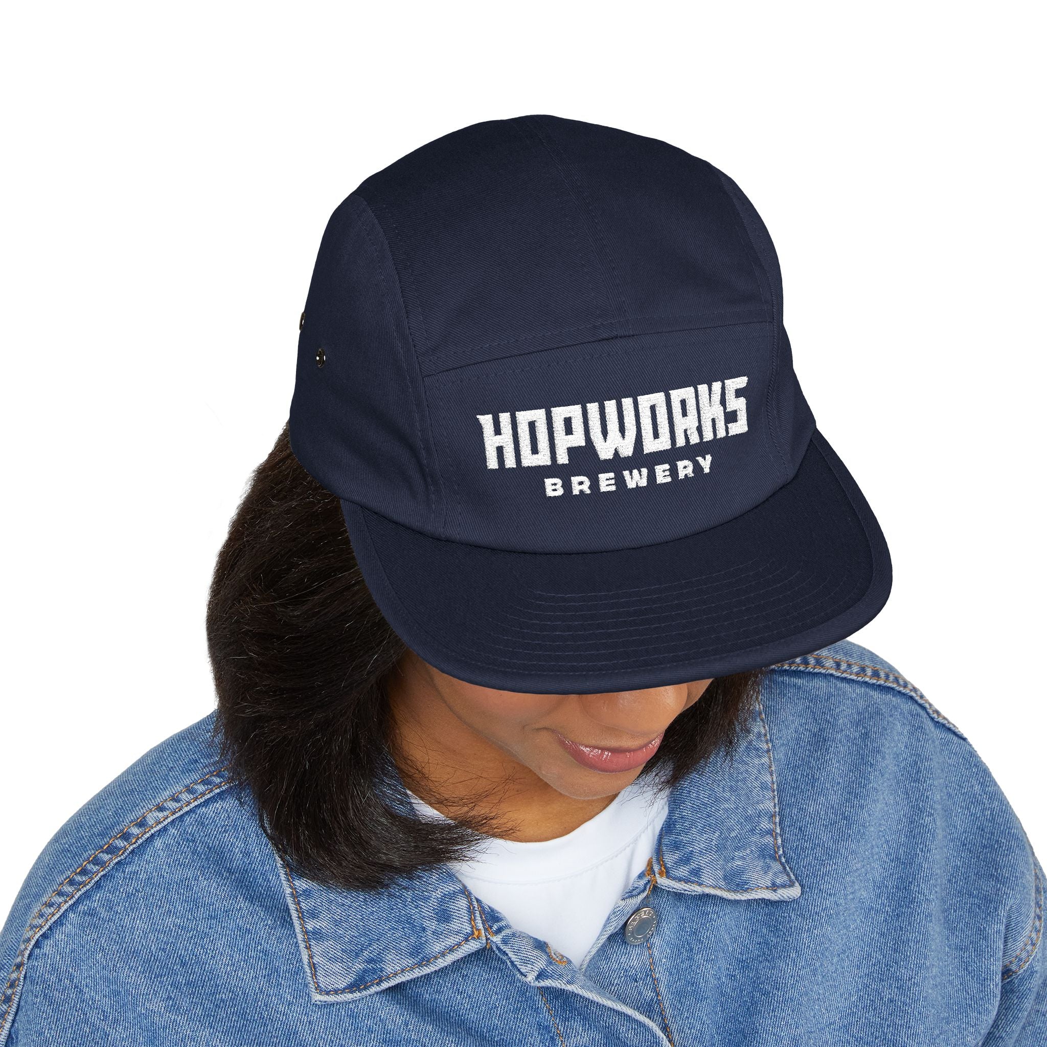 Hopworks Brewery - Embroidered 5 Panel Cap