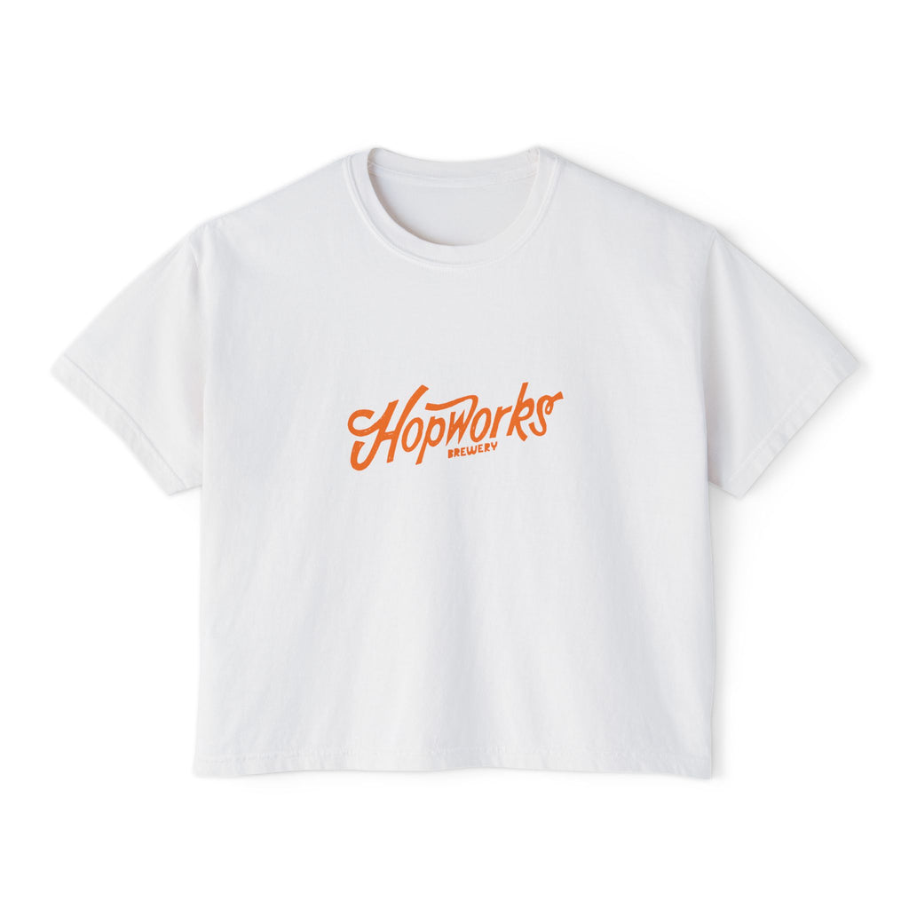 Hopworks Women's Boxy Tee