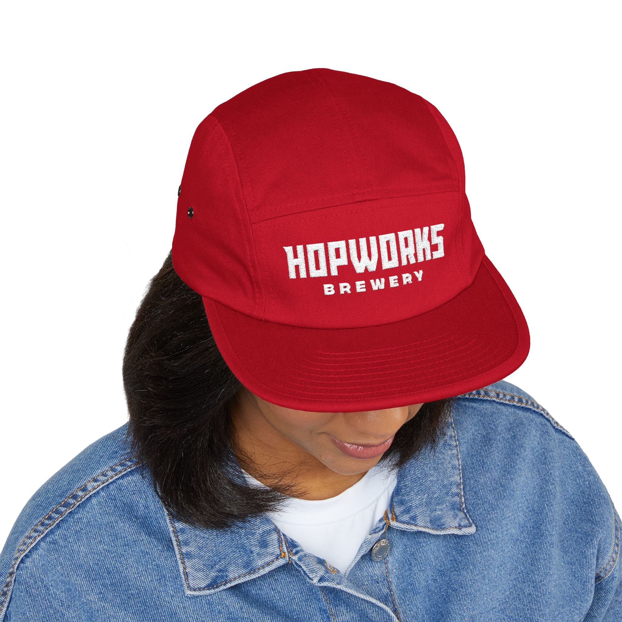 Hopworks Brewery - Embroidered 5 Panel Cap