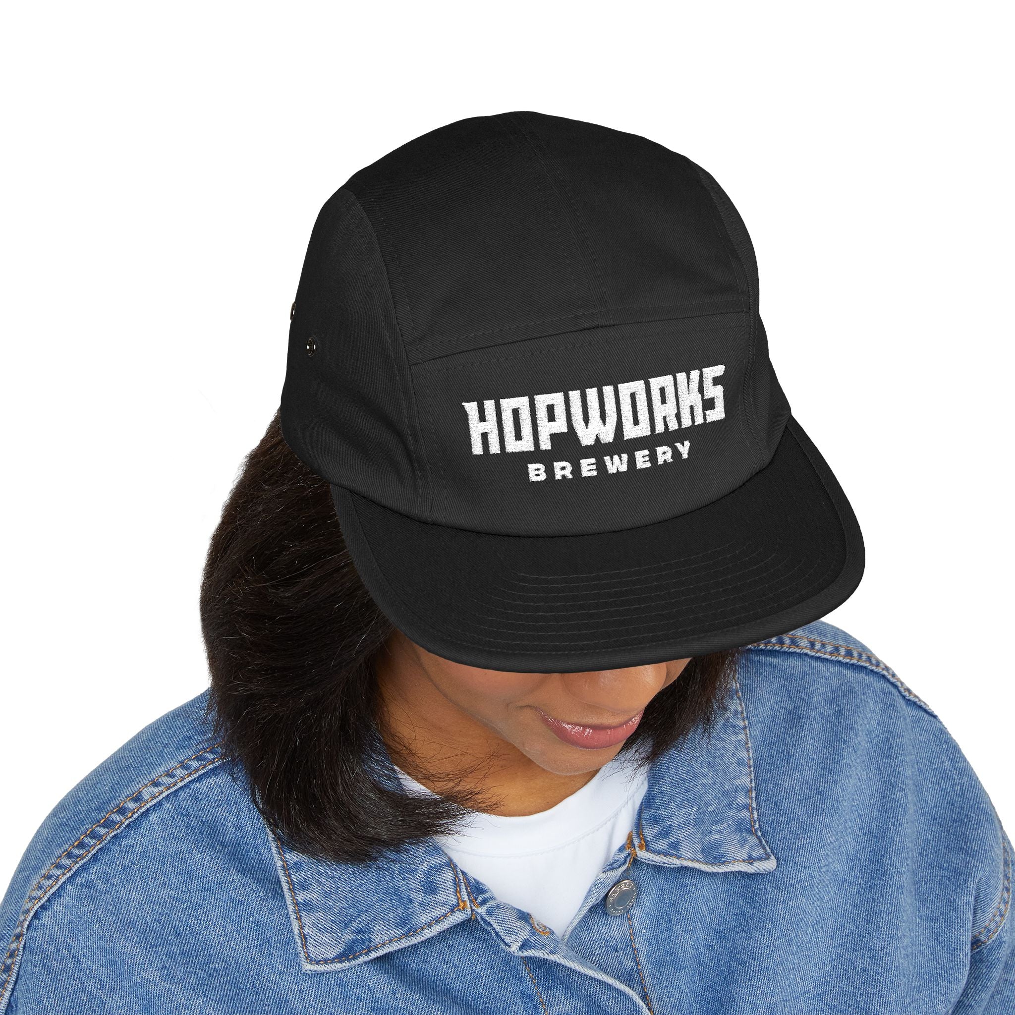 Hopworks Brewery - Embroidered 5 Panel Cap
