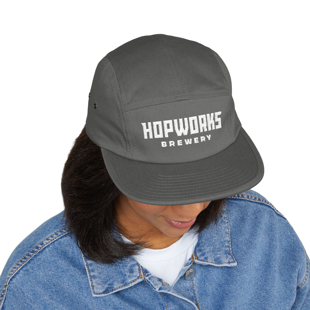 Hopworks Brewery - Embroidered 5 Panel Cap