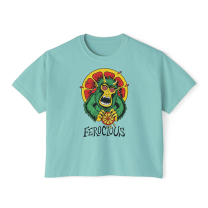 Ferocious Women's Cropped Boxy Tee