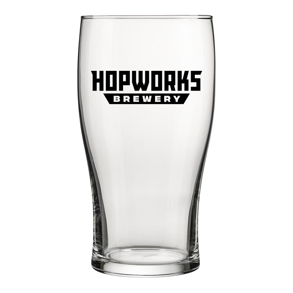 Hopworks 20oz Pub Glass