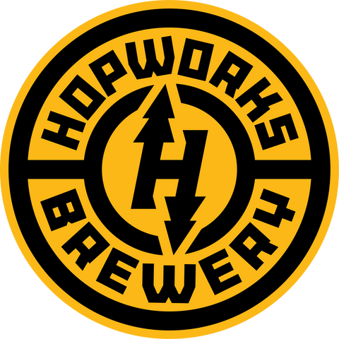 Hopworks Sticker - 3" Logo