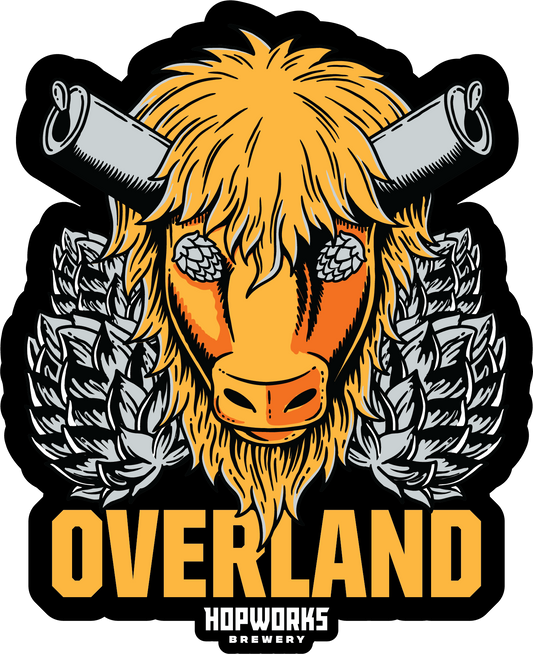 Hopworks Sticker - Overland IPA